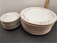 Grant Crest Fine China. (11) Dinner Plates & (10)