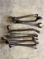 8 vintage Ford wrenches