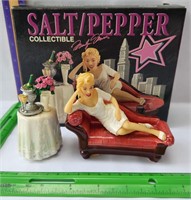 Salt&Pepper shaker Clay Art Marilyn Monroe set