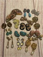 Vintage Style & Modern Clip On Earrings