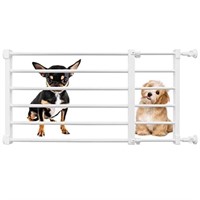 Small Dog Gate Expandable Short Puppy Dog Gate