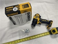 DEWALT 20V LITHUIM ION BRUSHLESS 1/2” DRILL/DRIVER