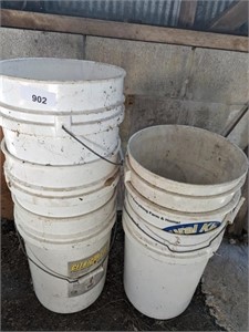 (5) 5-Gallon Buckets