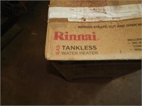 New uninstalled Rinnai tankless gas water heater