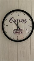 Curves Clock