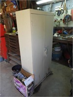 2-door metal cabinet