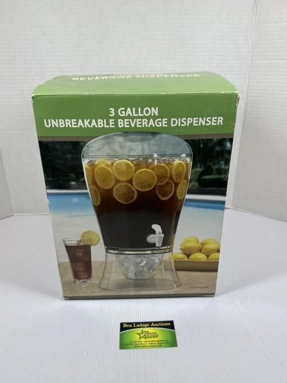 3 Gallon Unbreakable Beverage Dispenser