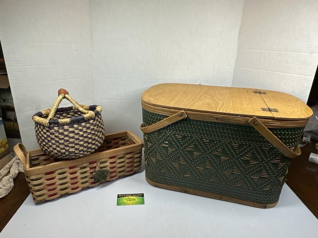 Large Picnic Basket & More