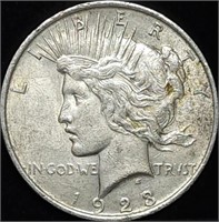 1923 Peace Silver Dollar Nice