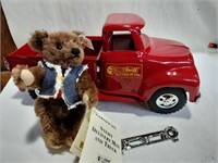 Steiff delivery Man and  truck #00855