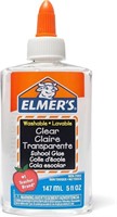 Elmer's E305 School Glue Washble Clear, 5 oz, Cle