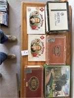 Old cigar boxes