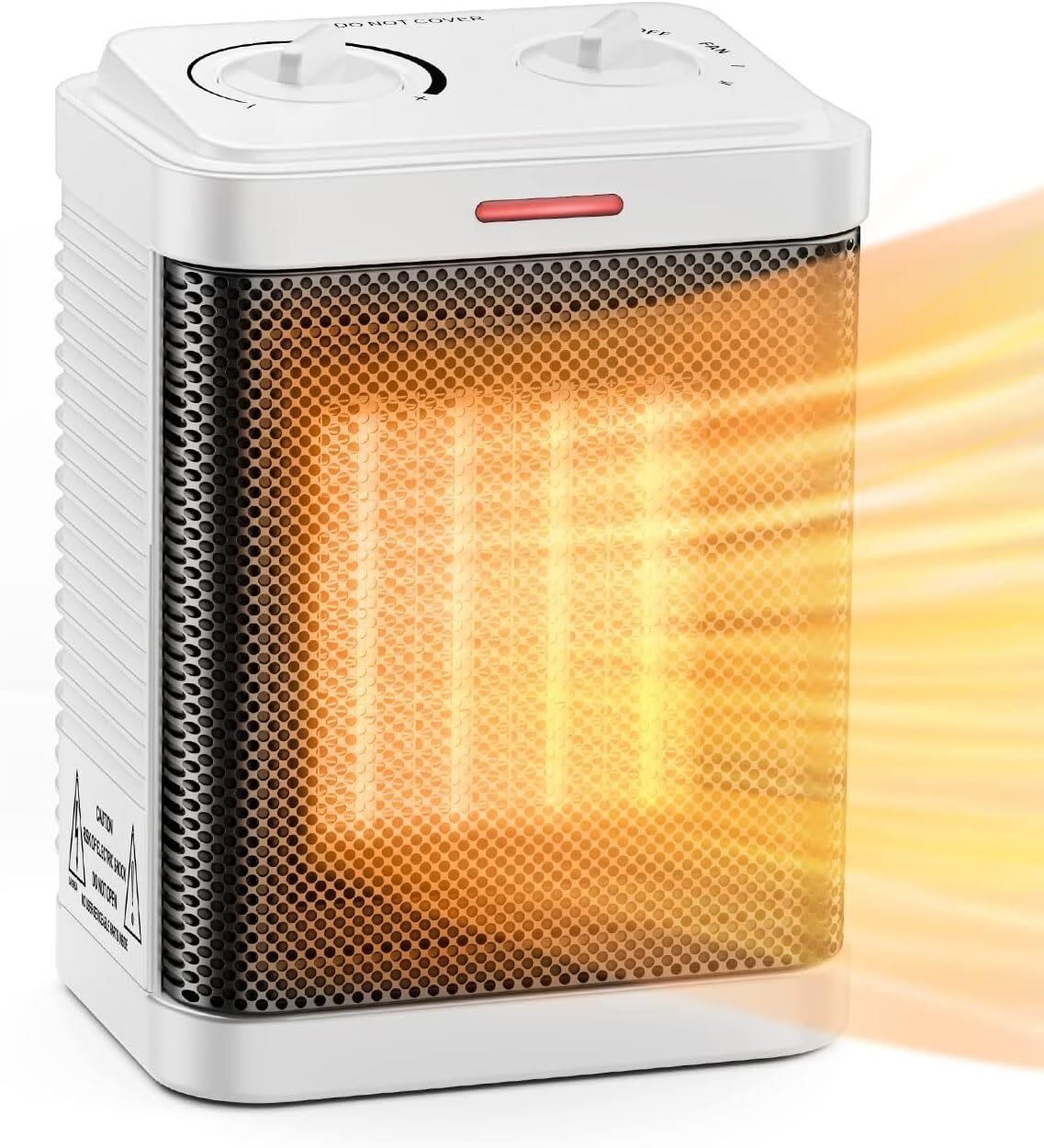 Space Heater for Indoor Use  1500W Ceramic Heater