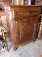 Beautiful Country French Oak Cabinet with Drawer
