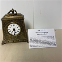 1880's Brevet (French) Alarm Clock - Works