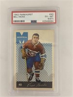 PSA Graded 1962 Parkhurst Hockey Card - Bill Hicke