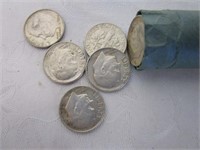 1964-D Rossevelt UNC Roll of dimes