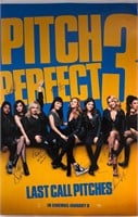 Signed Pitch Perfect 3 Poster Kendrink
