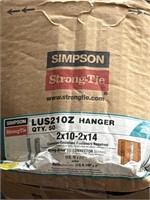 50pc 2"x10"-2"x14" HANGERS LUS210Z