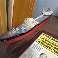 SHIP MODEL  27" LONG