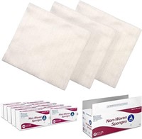 Non-Woven Gauze Sponges, (10 Boxes of 200) 4" x 4"