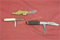 Vintage Pocket Knives 3pc lot