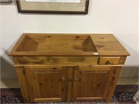 CONTEMPORARY PINE DRY SINK