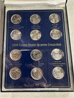 2009 US QUARTERS COLLECTION UNC