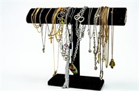 Shiny Selection of Costume Jewelry Necklaces