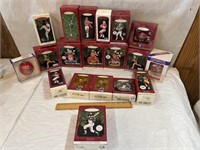 Lot Of Hallmark Sports Collector Series Ornaments