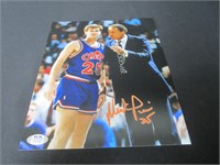 Mark Price Signed 8x10 Photo PSA Witnessed