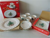 Happy Holidays China by Nikko - 12 Pc Set Plus 4