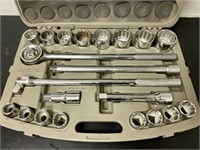 Crescent 3/4" Drive Socket Set: 7/8" to 2"