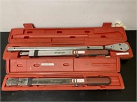 Qty (2) Snap-On Torque Wrenches TOR600E & TOFR250E