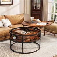 Yitahome Lift Top Round Coffee Table