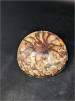 Large Spider Half Dome Paperweight