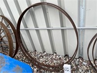 2 - Steel Wheel Hoops (48")