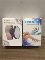 CRYSTAL HAIR REMOVAL & EPILATOR PAINLESS HAIR...