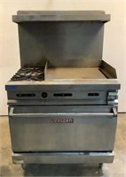 Vulcan Oven w/Gas Range & 24" Grill