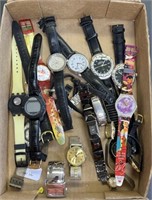 Wrist Watches Flat Lot