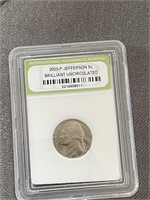 2003 P Jefferson Brilliant Uncirculated Nickel