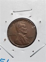 Higher Grade 1951 Wheat Penny