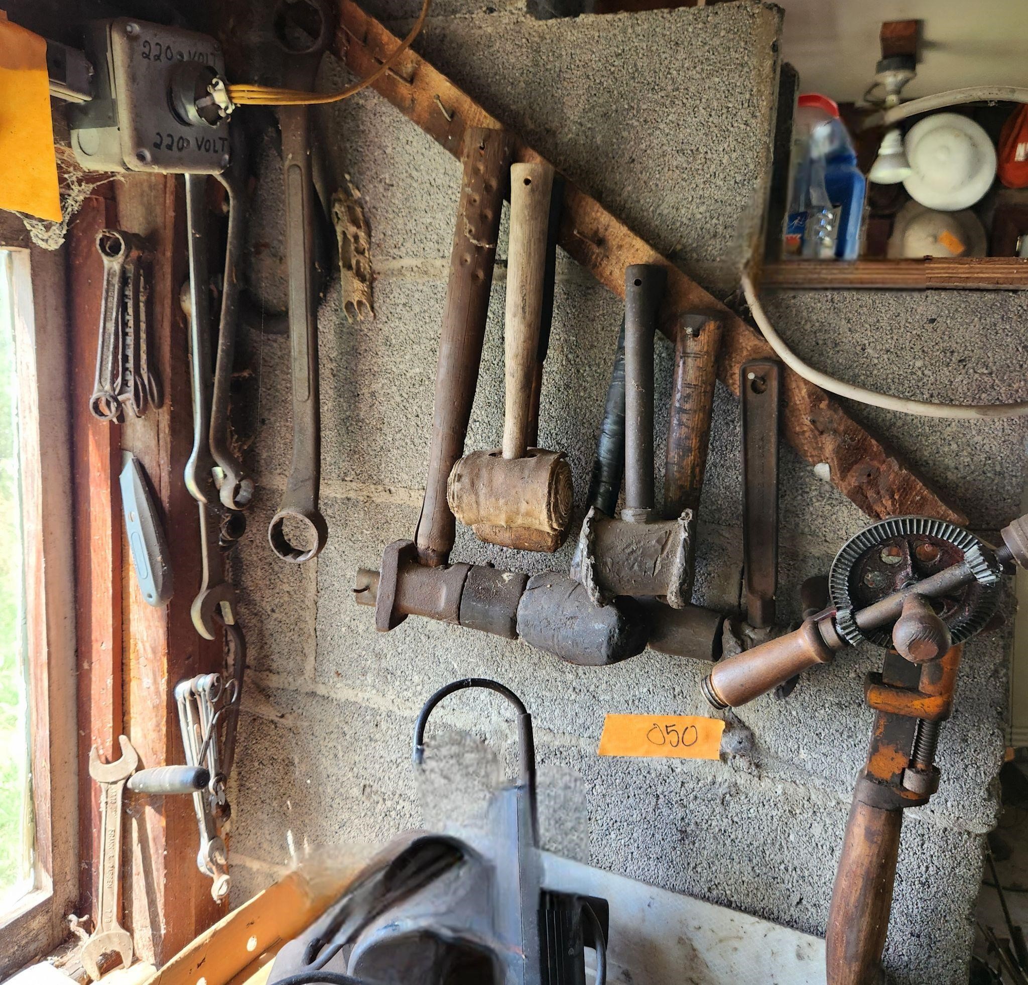 Tools - All on Wall