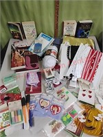 Books and craft lot