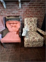 Upholstered Rocker & Side Chair