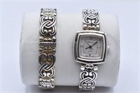 Geneva Quartz Women's Wrist Watch with Matching