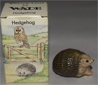 Vtg Wade Whimsie Land Porcelain Hedgehog Figure &