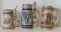 Stroh's Fire Brewed Beer Stein (7.5" Tall), Vtg.