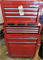 Waterloo Roll-a-way tool Box W/ Contents