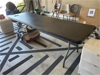 Lifetime 8ft Folding Table - Black